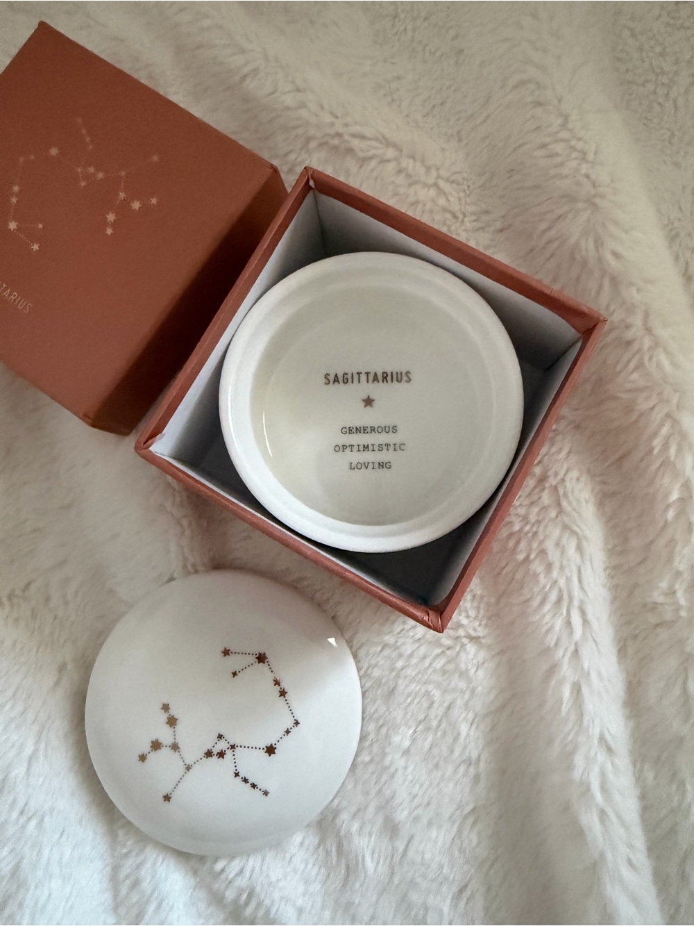 Box labeled FRINGE - Trinket Box